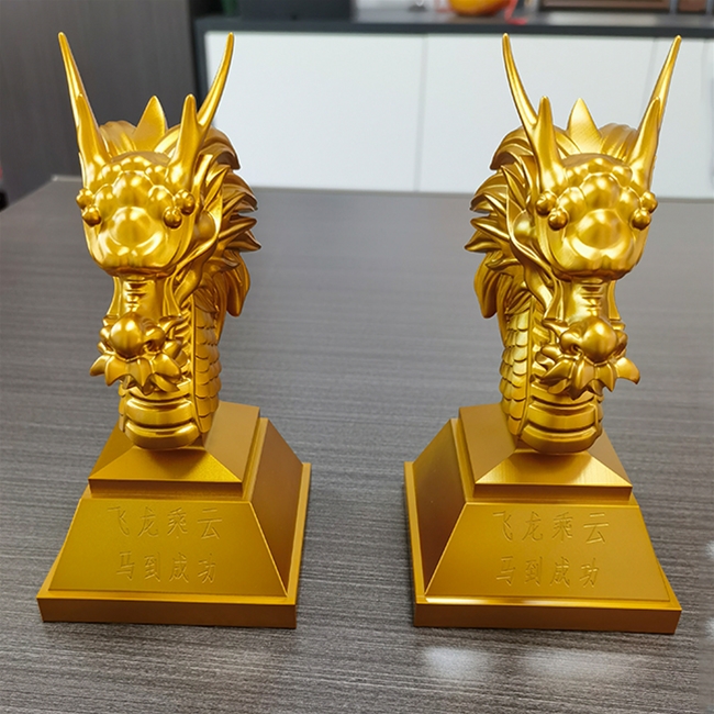 飛龍乘云，馬到成功鋁件